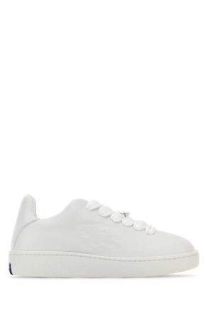 Burberry Leather Sneaker - White