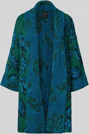 Marc Cain Cardigan im Allover-Look in Ocean, Größe 34