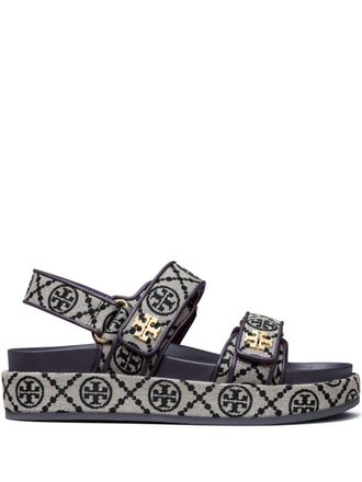 Tory Burch Kira Sport Leather Sandals-Donna