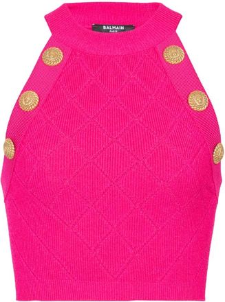 Balmain Mujer, Camisetas, Rosa, Talla: XL