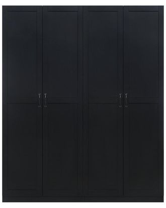 Manhattan Comfort Set Of 2 Cornelia Modern Storage Closets 2.0 With 8 Fixed & Adjustable Shelves