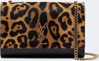 Saint Laurent Kate Small calf hair crossbody bag