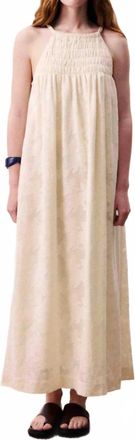 FRNCH Merope Maxi Dress In Beige