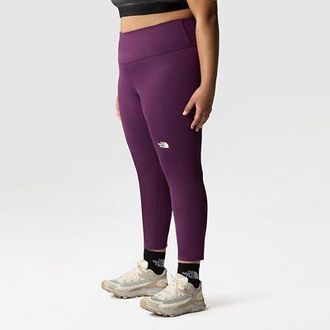 The North Face The North Face Womens Plus Size Flex High Rise 7/8 Leggings Black Currant Purple Size 2X REG