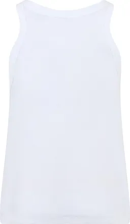 Toteme Womens Cotton Top White Vests & Tank Tops