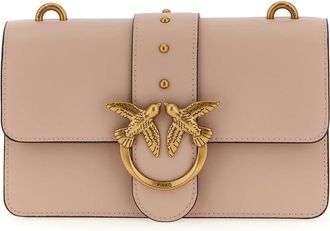 Pinko Pinko, Dames, Tassen, Roze, Maat: ONE Size Leer