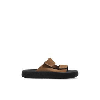 Veja Sliders, male, Brown, Size: 13 US Etna Suede Slides