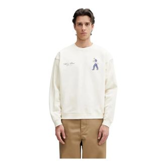Filling Pieces Heren, Sweatshirts & Hoodies, Beige, Maat: XL Katoen