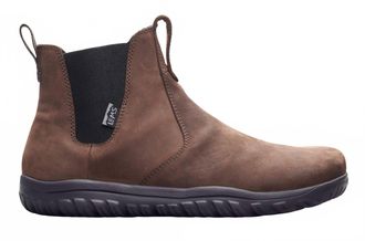 Lems Shoes Mens Waterproof Chelsea Barefoot Boot In Espresso