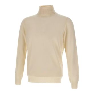 KANGRA Turtlenecks, male, White, Size: 3XL Turtleneck Sweater