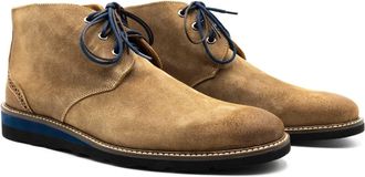 Martin Dingman Mens Blue Ridge Suede Chukka Boots In Khaki
