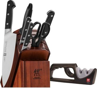 J.A. Henckels International Zwilling J.A. Henckels Pro 7Pc Knife Block Set With Bonus Sharpener