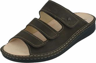 Finn Comfort Mataro Pantolette - Heren - Schoenen - Bruin - Maat: 42 EU Leer