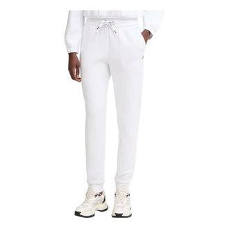 A|X Armani Exchange Broeken, Dames, Wit, L, Katoen, High Waist Trainingsbroeken
