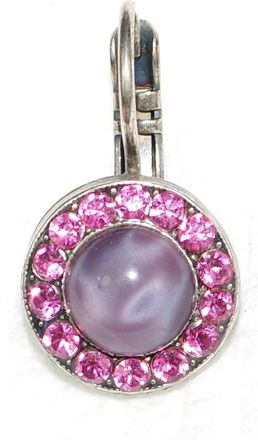 Mariana Womens Sweet Summer Sophia Earrings In Pink/ Lavender