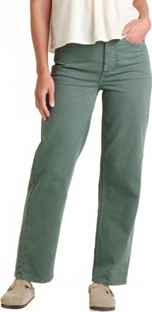 Toad & Co Womens Tamarack Straight Jean In Laurel