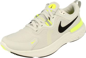 Nike Nike Mens React Miler Running Shoe, Grey Fog/Black-Particle Grey-Volt, 7.5 UK