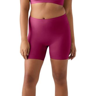 True & Co. True Body Every Day Bike Shorts in Sangria at Nordstrom Rack, Size X-Large