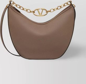 Valentino Garavani vlogo signature medium leather shoulder bag