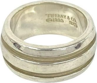 Tiffany & Co. Silver Silver 925 Band Ring (Pre-Owned)