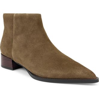 Aerosoles Montana Bootie in Fango Suede at Nordstrom, Size 7.5