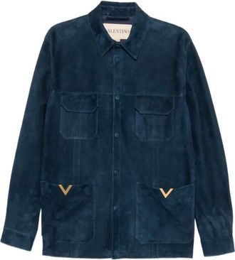 Valentino Hombre, Camisas, Azul, Talla: L
