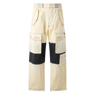 Diesel P-Glary Cargobroek - Heren - Broeken - Beige - Maat: W32 Nylon