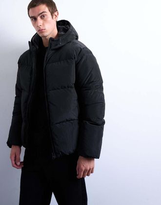 Topman Piumino testurizzato nero