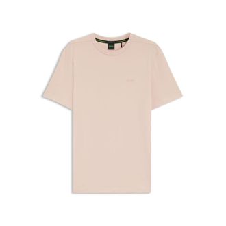 BOSS Stretch-cotton T-shirt with logo detail