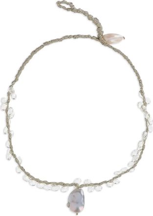 Mela Collana con pendente - Toni neutri