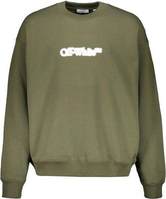 Off-white Off- Cotton Mens Sweatshirt