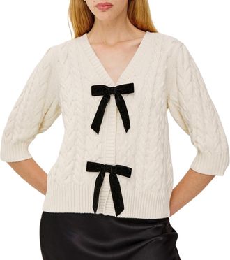 Rails Clarissa Cable Sweater In Ivory