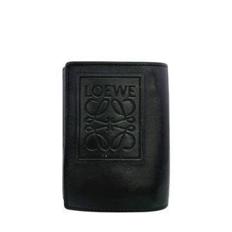 Loewe Black Leather Wallet (Tri-Fold) (Pre-Owned)