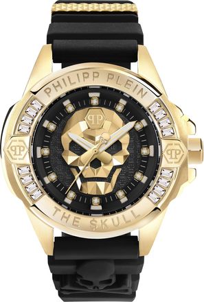 Philipp Plein The $kull Genderless Unisexs Black Watch PWNAA0122 Silicone - One Size