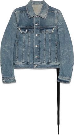 Rick Owens Giacca trucker - Blu