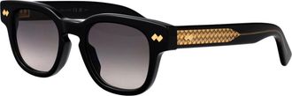Bottega Veneta Zonnebril - unisex - Accessoires - Zwart - Maat: 48 MM