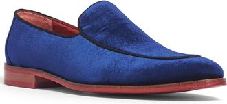 Carlos By Carlos Santana Carlos by Carlos Santana Prince Loafer Mens US Blue Comfort Shoes GAL737