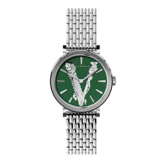 Versace Elegant Watch - Dames - Horloges - Groen - ONE Size - Accessoires