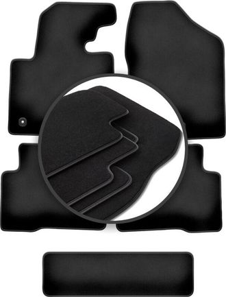 OEM Alfombrillas Premium Para Hyundai Santafe Iii 7 Plazas (2012-)