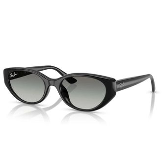 Ray-Ban Sunglasses, unisex, Black, Size: 55 MM Aviator Oval Sunglasses