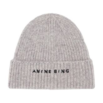 Anine Bing A-12-10621-CHR1 Beanie - Gray