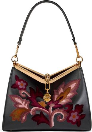 Etro medium Vela tote bag - women - Calf Leather - One Size - Black