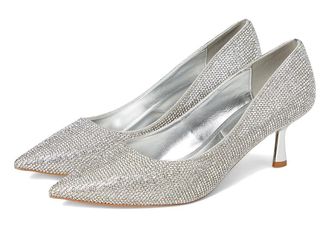 Dune London Bellas Womens Shoes Silver : 39.5 (US Womens 9.5) B - Medium, Faux Leather