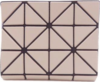 Issey Miyake Beige Polyester Vinyl Coin Purse/Coin Case (Pre-Owned)