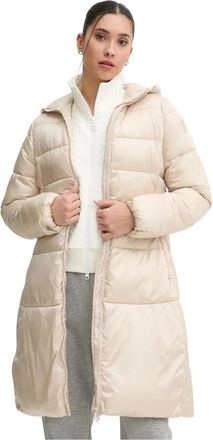 Sportalm Parka - Dames - Parka Jassen - Beige - XS - Leer - Jassen
