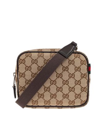 Gucci Brown GG Mini Crossbody Bag