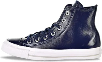Converse (WMNS) Converse Chuck Taylor All Star Crinkled Patent Leather Hi Midnight Navy 557938C