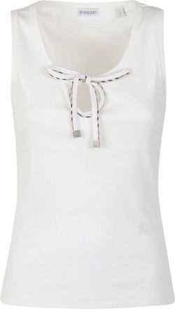 Burberry Mujer, Camisetas, Blanco, Talla: L