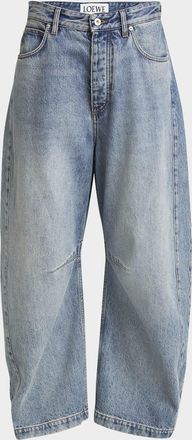 Loewe Anagram Barrel Leg Jeans