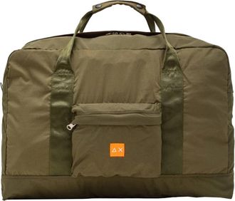 Sun 68 Donker Militaire Nylon Opvouwbare Tas - Dames - Weekendtassen - Groen - ONE Size - Nylon - Tassen